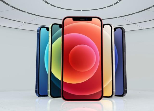 蘋果 iPhone 12 5G 搭載 A14 芯片：采用直面邊框設計，五款顏色